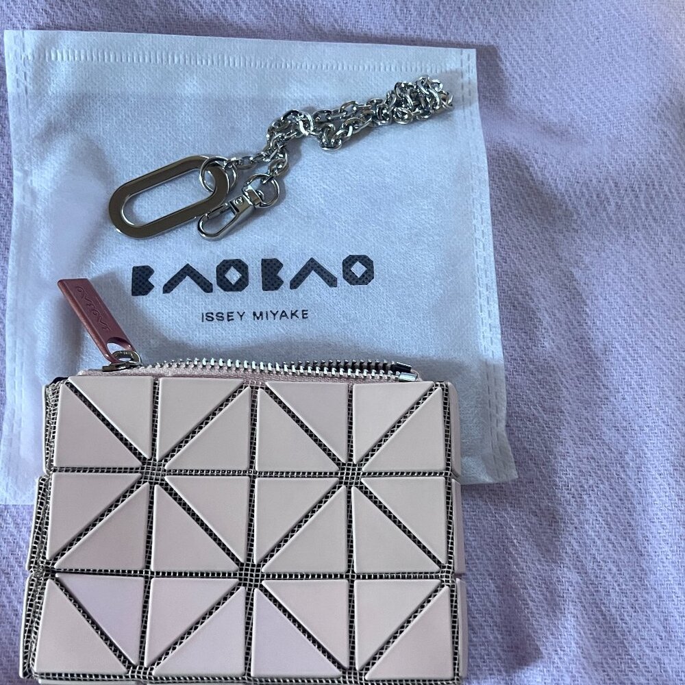 Bao Bao Issey Miyake geometric pattered coin purse